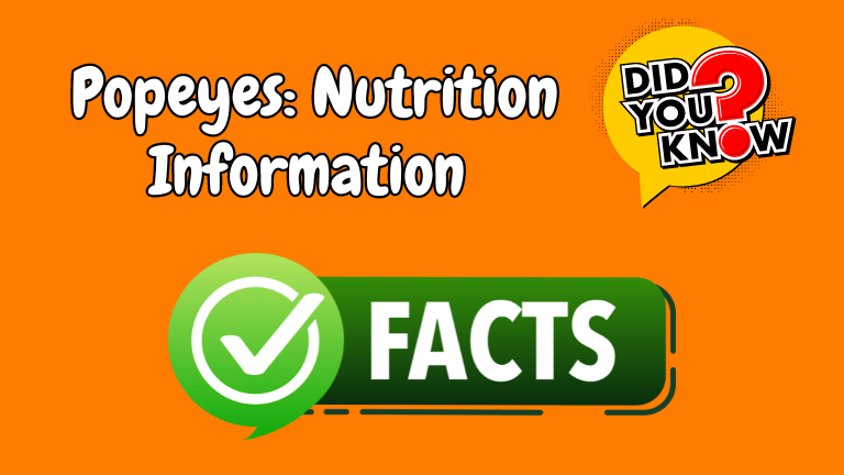 Nutrition Information