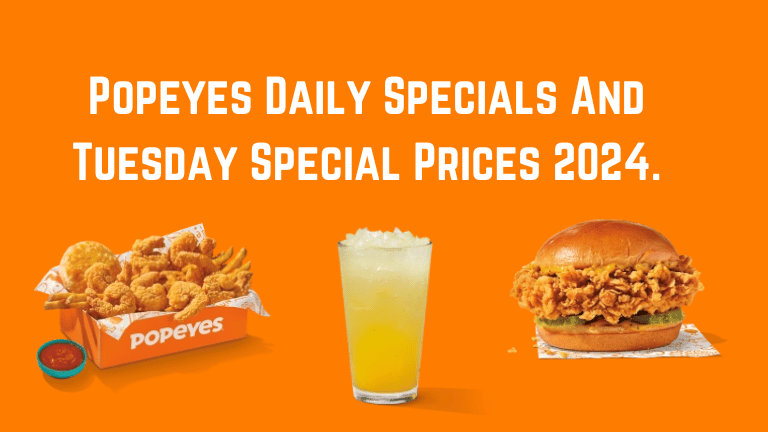 Popeyes Daily Specials