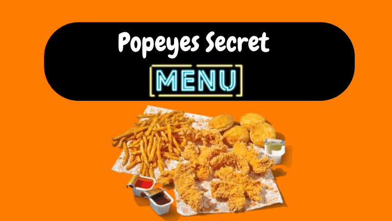 Popeyes Secret Menu