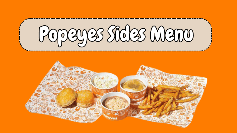 Popeyes Sides Menu