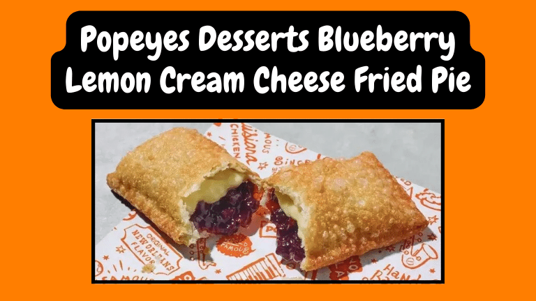 Blueberry Lemon Cream Cheese Fried Pie