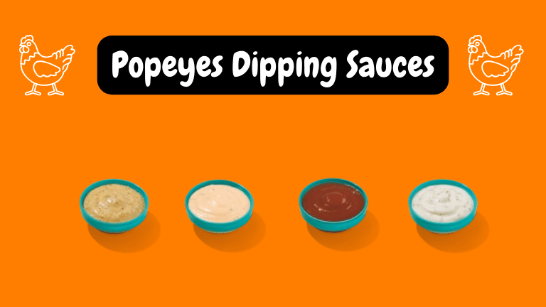 Popeyes Dipping Sauces