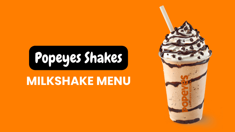 Popeyes Shakes