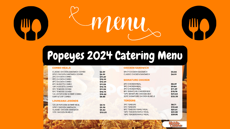 full catering menu