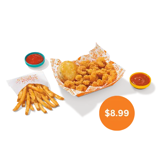 1/4 lb. Popcorn Shrimp