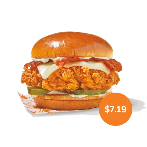 Classic Bacon & Cheese Chicken Sandwich