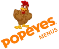Popeyes Menus Logo
